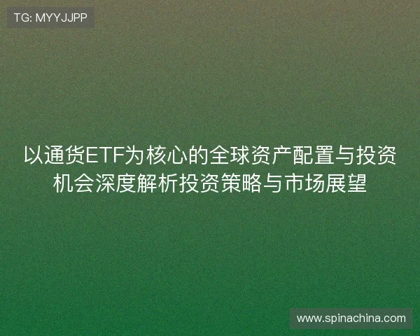 以通货ETF为核心的全球资产配置与投资机会深度解析投资策略与市场展望
